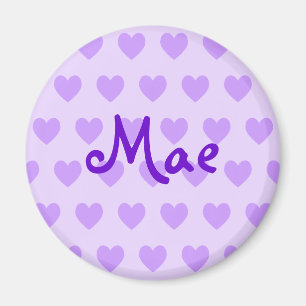 Mae in Purple Magnet