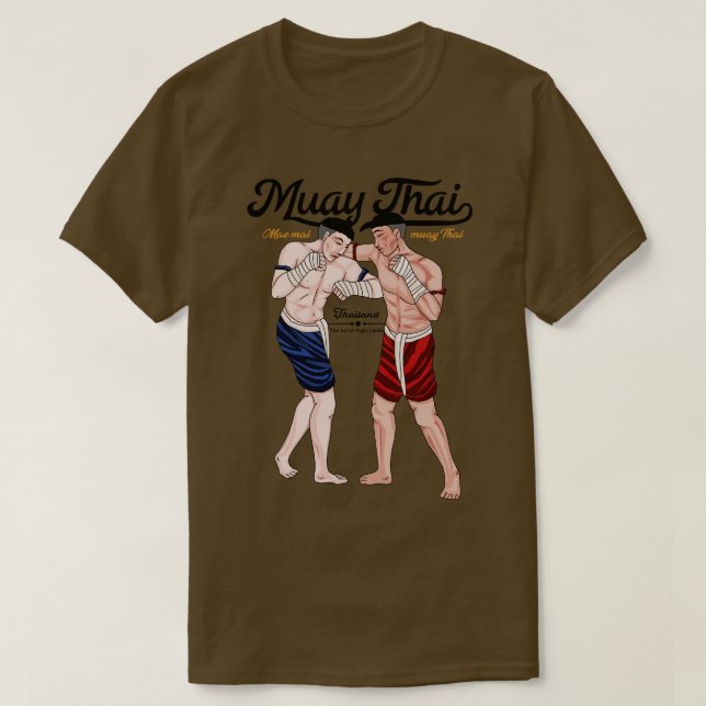 Mae Mai Muay Thai 4 T-Shirt (Design Front)