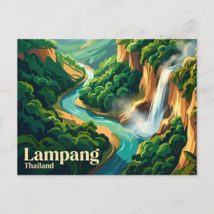 Mae Phang National Park Thailand Postcard