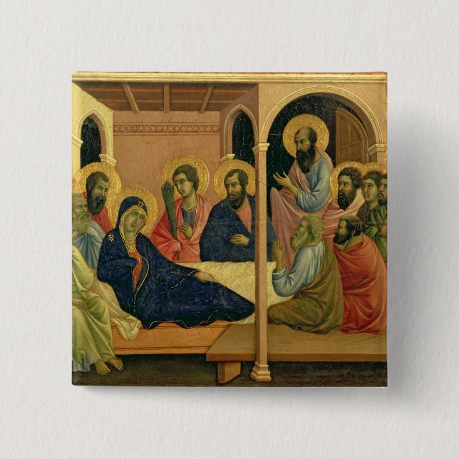 Maesta 15 Cm Square Badge (Front)