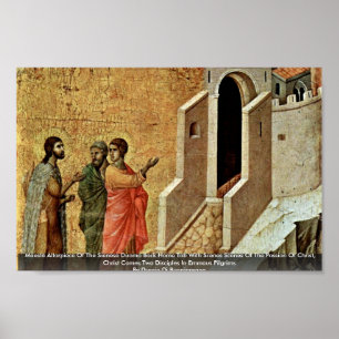 Maestà Altarpiece Of The Sienese Duomo Poster