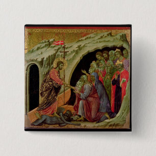 Maesta: Descent into Limbo, 1308-11 15 Cm Square Badge