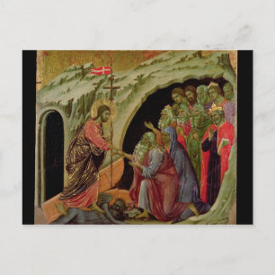 Maesta: Descent into Limbo, 1308-11 Postcard