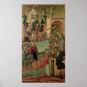Maesta: Entry into Jerusalem, 1308-11 Poster