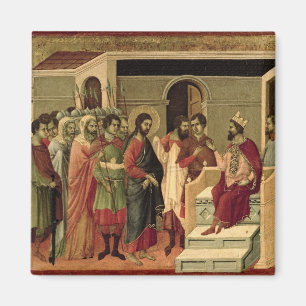 Maesta: Jesus before Herod, 1308-11 Magnet