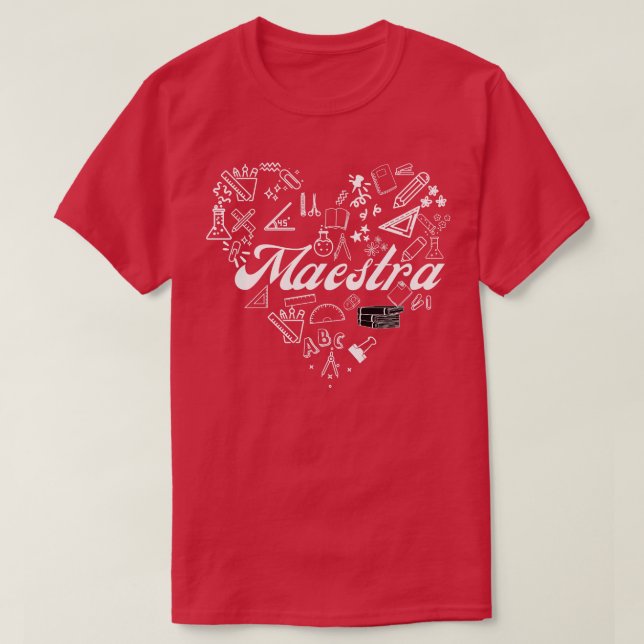 maestra 4 T-Shirt (Design Front)