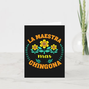 Maestra Bilingue Back To School Spanish Teacher Bi Card
