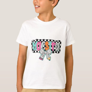 Maestra Spanish Teacher Back To School Pencil Coqu T-Shirt