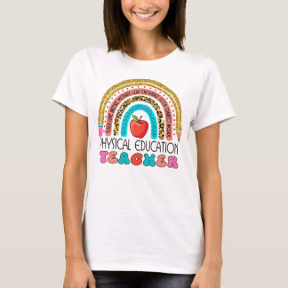 Maestra Teacher Pencil Rainbow Gift back to school T-Shirt