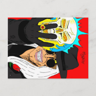 Maestro villain postcard