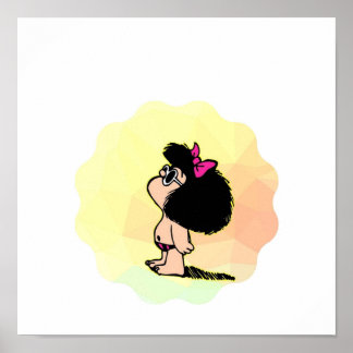 Mafalda in colours poster