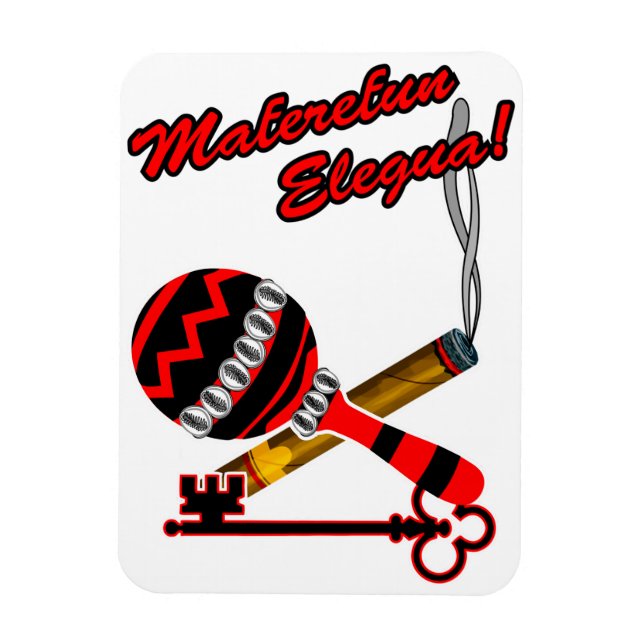 Maferefun Elegua Magnet (Vertical)