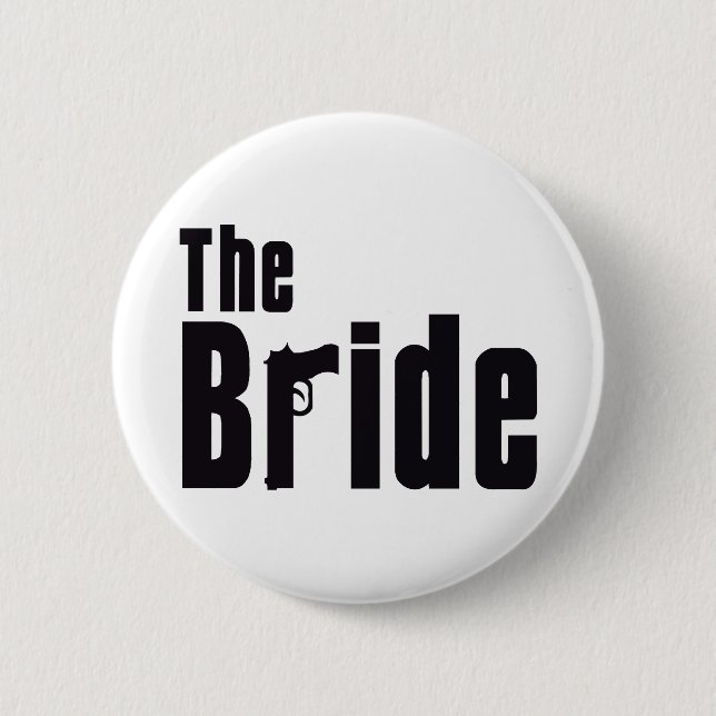 Mafia Bride 6 Cm Round Badge (Front)