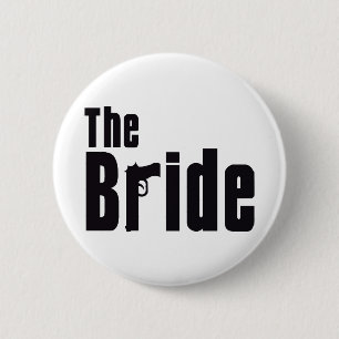 Mafia Bride 6 Cm Round Badge