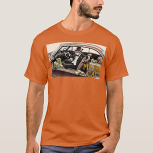Mafia Cat catnip money car boy T-Shirt