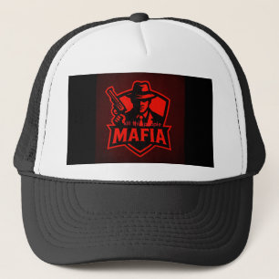 mafia logo trucker hat