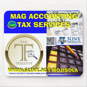 MAG ACCOUNTING TAX SERVICEWW.5LINX.NET/MOJISOLA MOUSE MAT