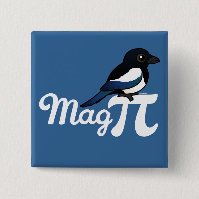 Mag PI 15 Cm Square Badge (Front)