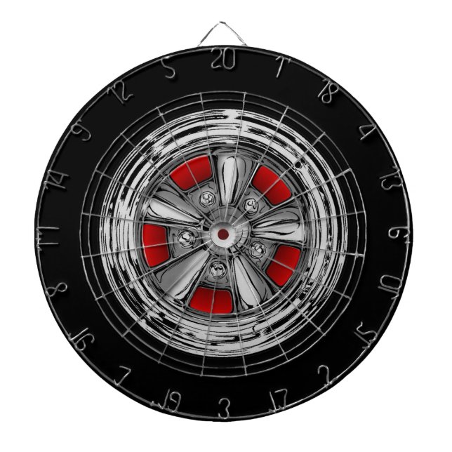 Mag Wheel Dart Board (Front)