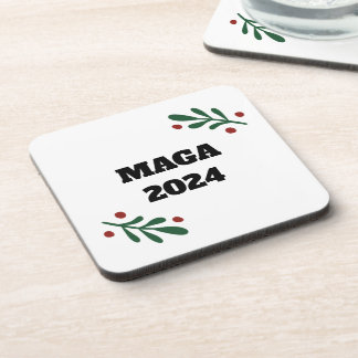 MAGA 2024 Christmas Coaster