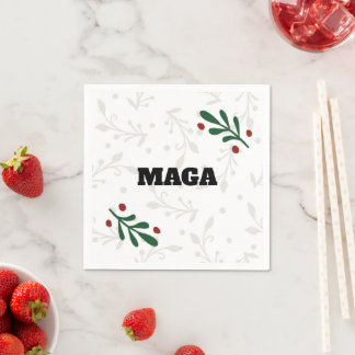 MAGA 2024 Christmas Napkin