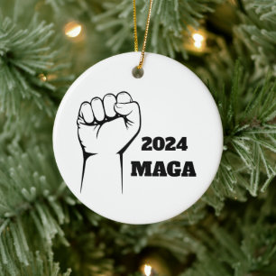 MAGA 2024 Christmas Tree Ornament Decor