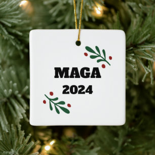 MAGA 2024 Christmas Tree Ornament Decor