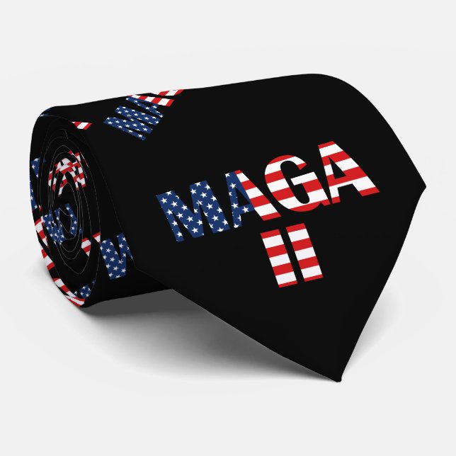 MAGA 2, American Flag Tie (Rolled)