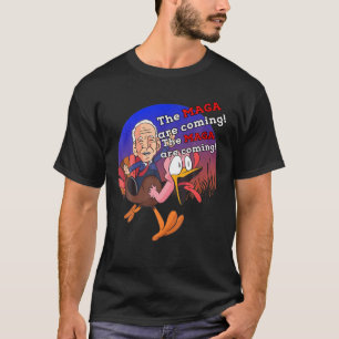 MAGA ARE COMING Brandon Biden Political Halloween T-Shirt