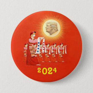 MAGA Don 2024 7.5 Cm Round Badge