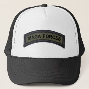 MAGA FORCES TRUCKER CAP