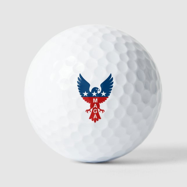MAGA Hawk Golf Balls (Front)