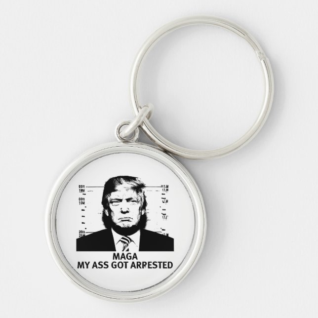 MAGA Indicted Key Ring (Front)