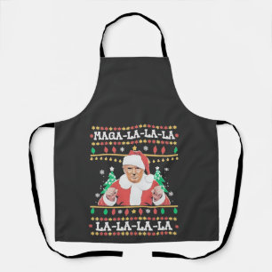 Maga La La La Trump Christmas Inauguration 47th   Apron