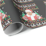 Maga La La La Trump Christmas Inauguration 47th   Wrapping Paper<br><div class="desc">trump vance,  donald trump,  election 2024,  christmas sweater,  ugly xmassweater,  santa claus,  president,  maga,  Inauguration , </div>
