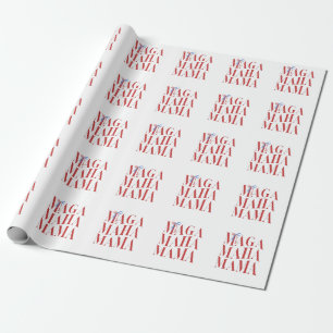 MAGA MAHA Mama Mothers Day Mum Make America Health Wrapping Paper