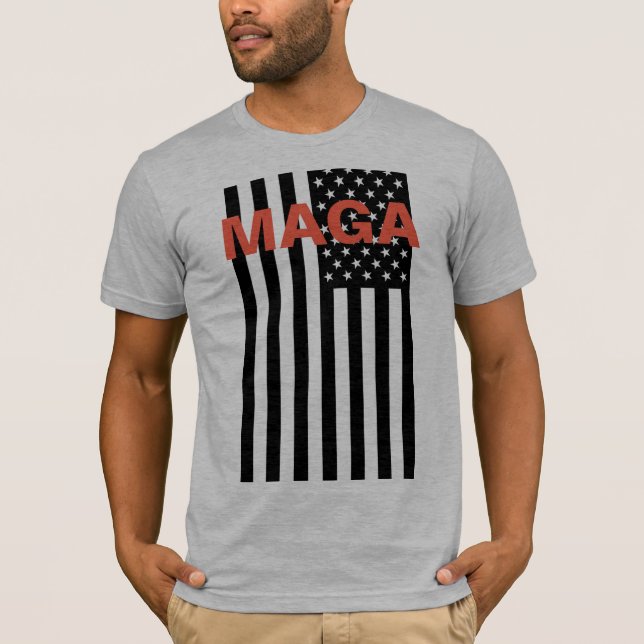 MAGA Mindset - Make America Great Again T-Shirt (Front)