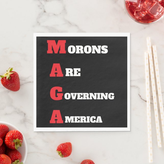 MAGA Paper Napkin (Insitu)