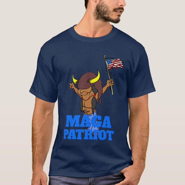 MAGA Patriot add text T-Shirt (Front)