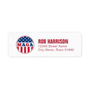 MAGA Return Address Label