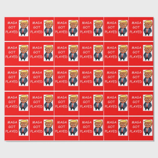 MAGA WRAPPING PAPER (Flat)