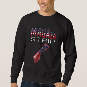 MAGA-ZA Strip The Riviera of the Middle East Gaza Sweatshirt