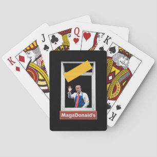 MAGADonald's Trump 2024 Playing Cards
