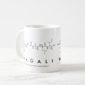 Magali peptide name mug (Front Left)