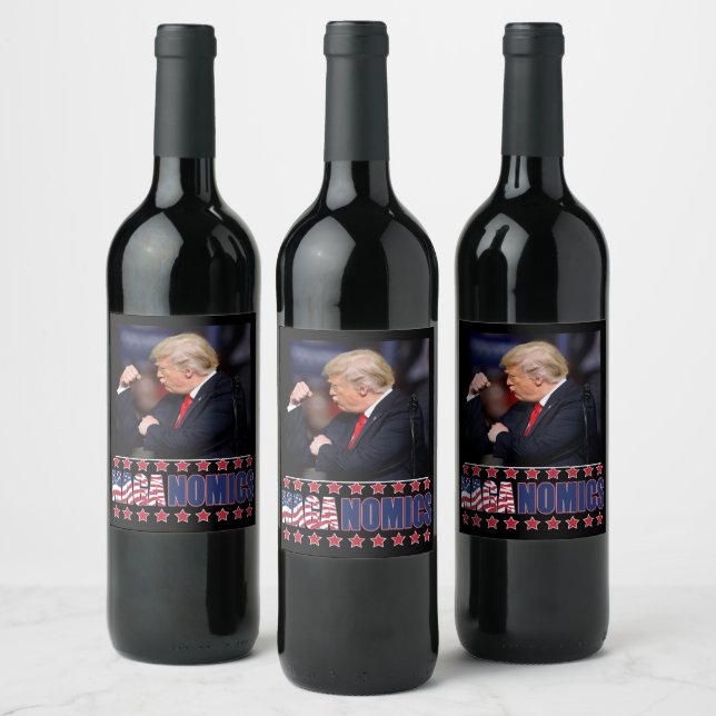 Maganomics Trump 2024 Wine Label (Bottles)