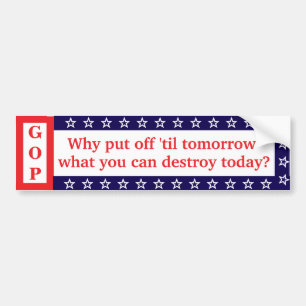 MAGA's Motto Bumper Sticker
