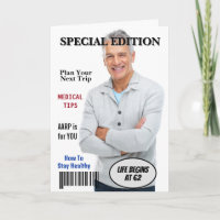 Magazine Cover For 62nd Birthday