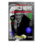 MAGAZINE COVER HUGE (2) RETIREMENT  PHOTO INSERT 