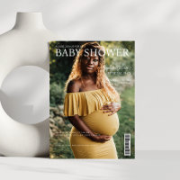 magazine cover photo Baby shower