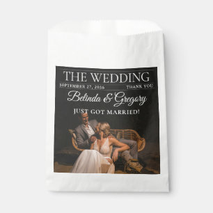Magazine Editorial Newspaper Photos Wedding  Favour Bags